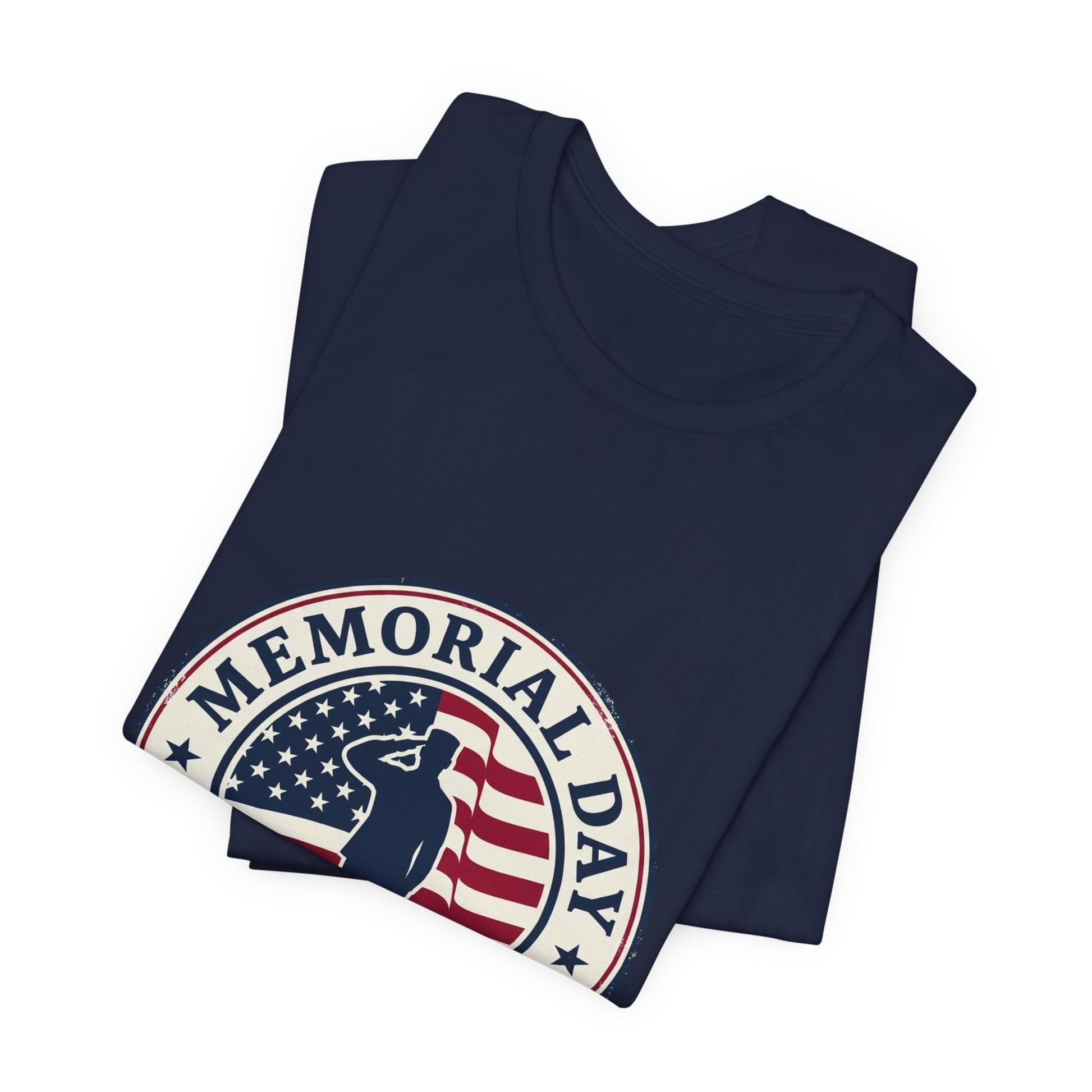 Memorial Day 1776–2026 USA 250 Vintage Distressed Tee | Patriotic Red White Blue Printify