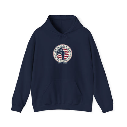USA 250 Memorial Day Hoodie | 1776–2026 Vintage Distressed Patriotic Printify