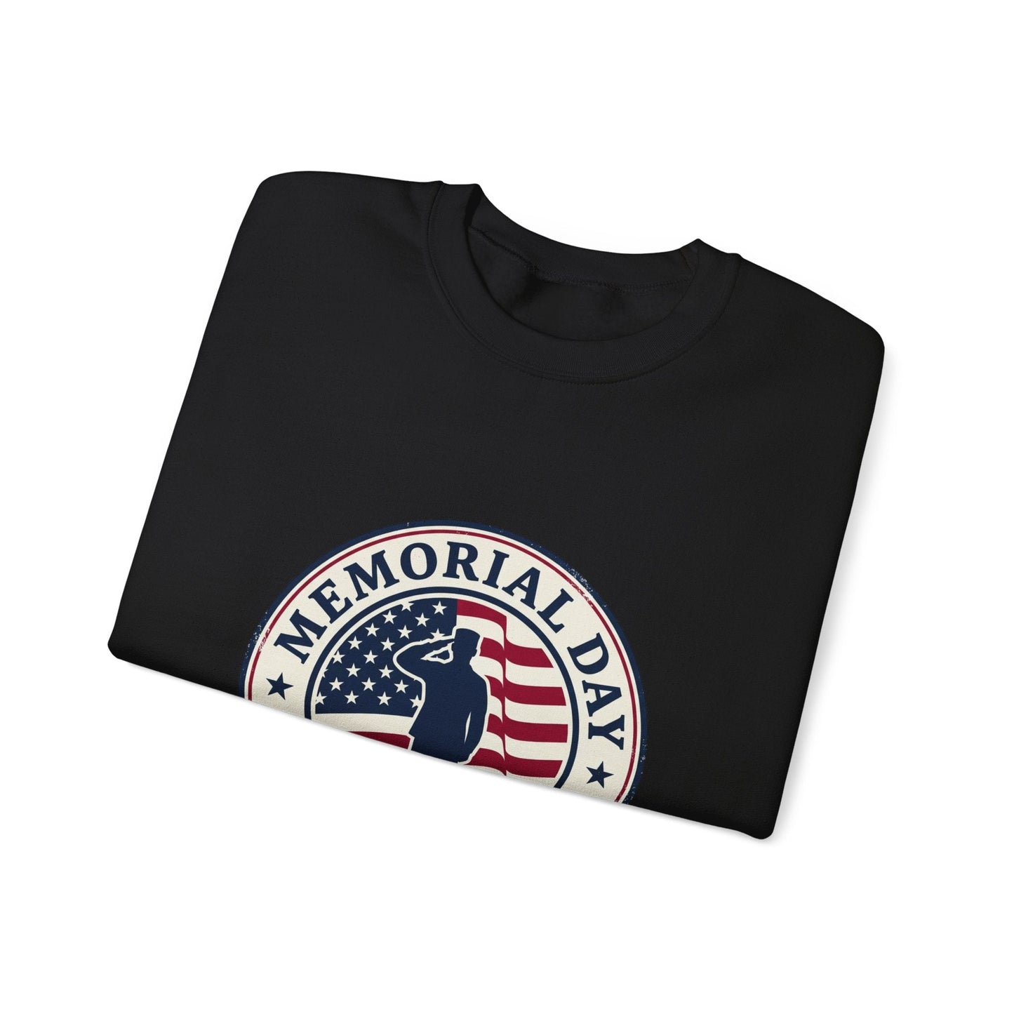 Memorial Day 1776–2026 Crewneck, USA 250 Vintage Distressed Americana Printify