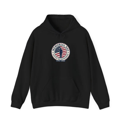 USA 250 Memorial Day Hoodie | 1776–2026 Vintage Distressed Patriotic Printify