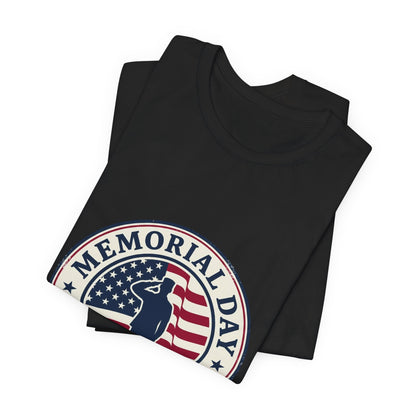 Memorial Day 1776–2026 USA 250 Vintage Distressed Tee | Patriotic Red White Blue Printify