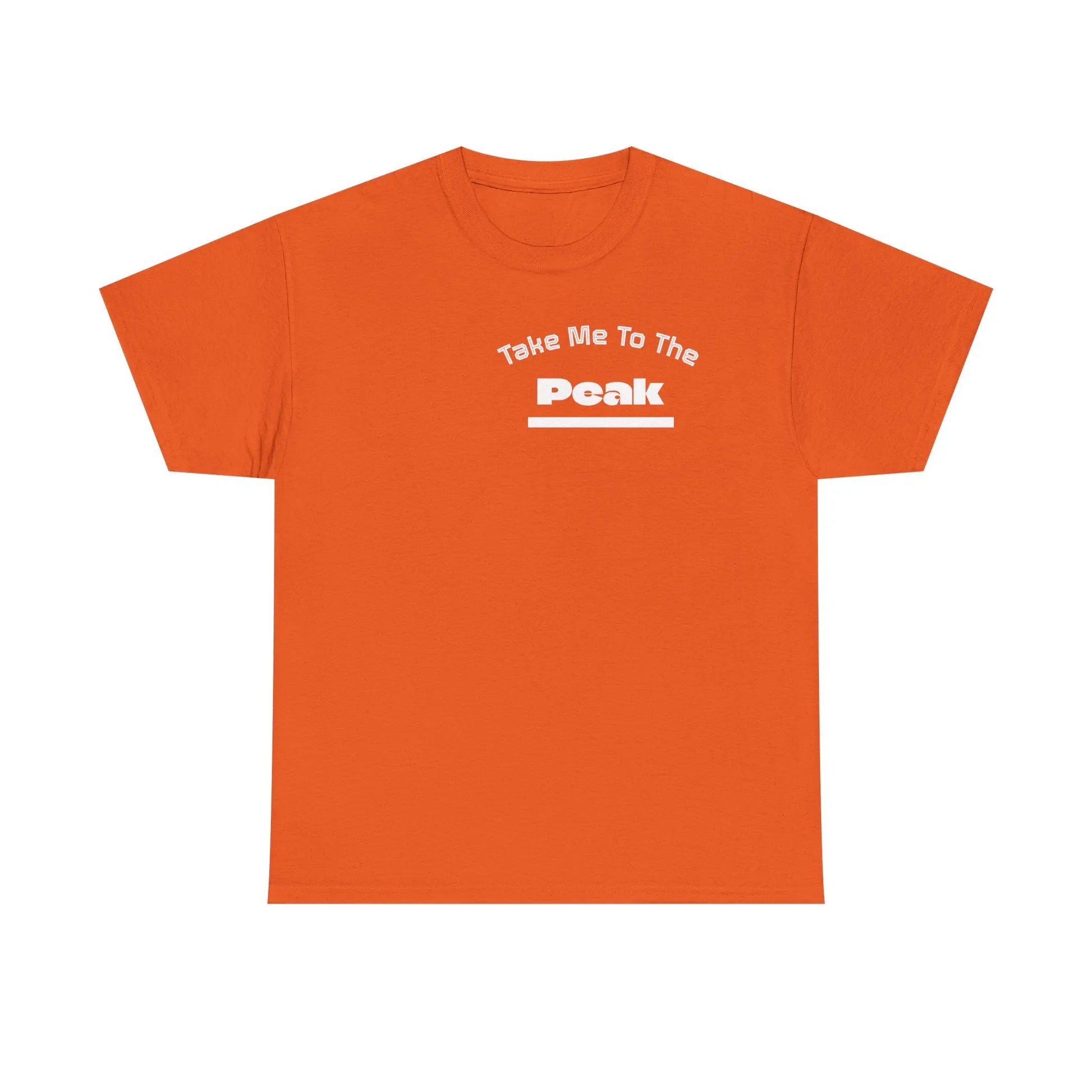 Take Me To The Peak T-Shirt — Mountain Night Graphic Tee Printify