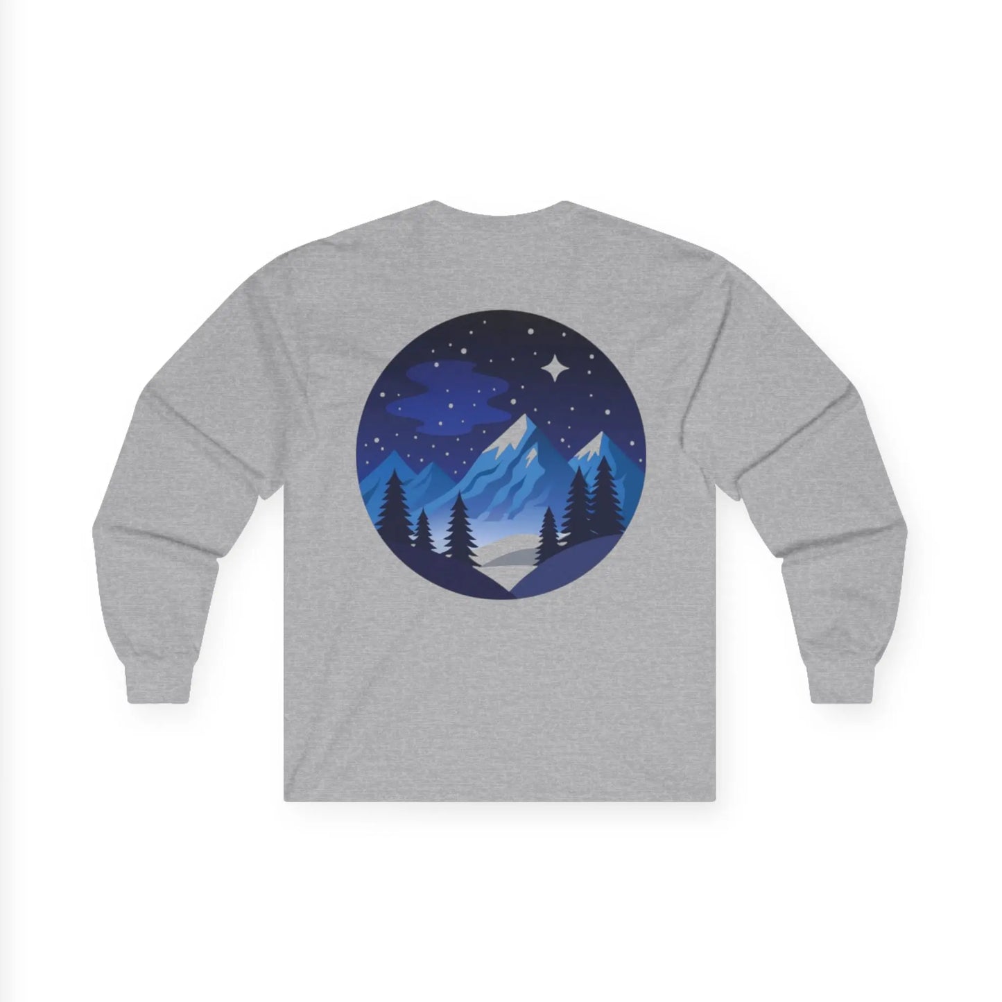 Mountain Unisex Ultra Cotton Long Sleeve Tee Printify