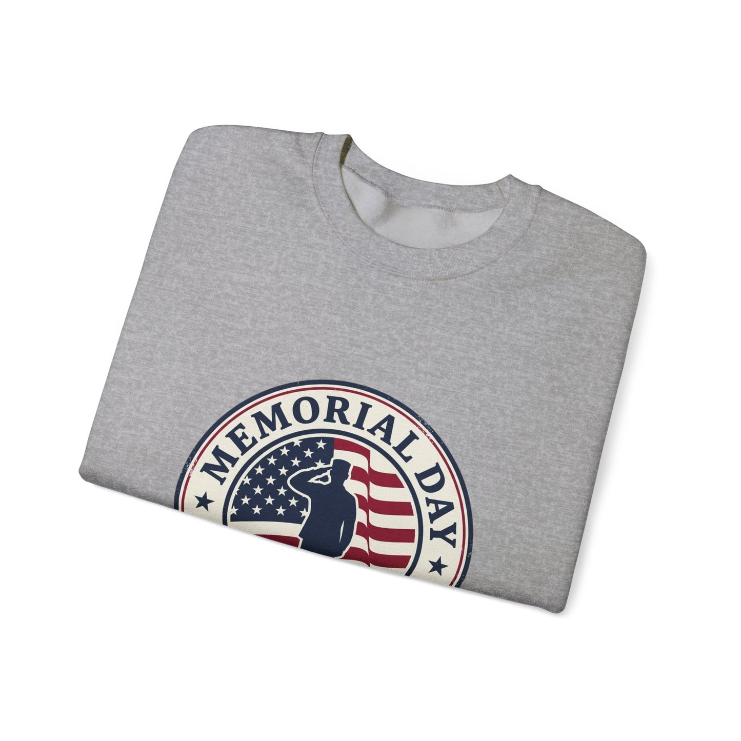 Memorial Day 1776–2026 Crewneck, USA 250 Vintage Distressed Americana Printify