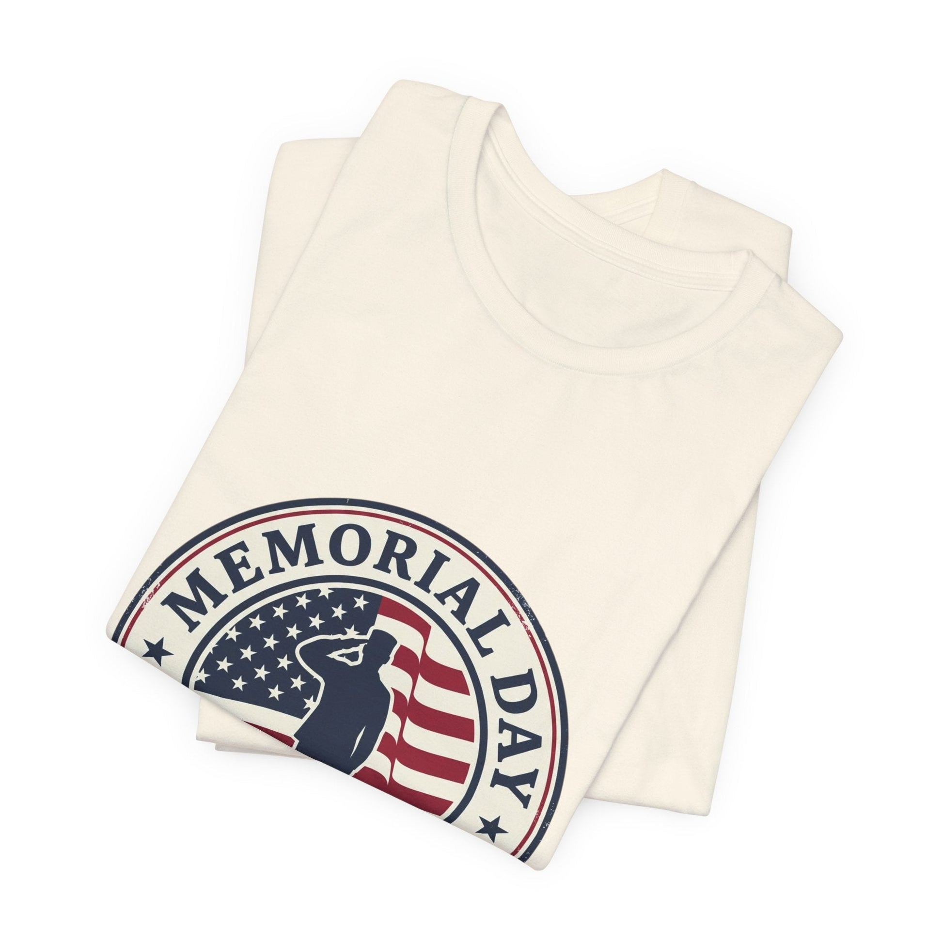 Memorial Day 1776–2026 USA 250 Vintage Distressed Tee | Patriotic Red White Blue Printify