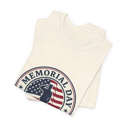 Memorial Day 1776–2026 USA 250 Vintage Distressed Tee | Patriotic Red White Blue Printify